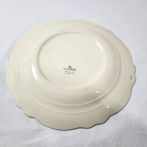 2 Vintage Homer Laughlin Virginia Rose Luncheon Plates L46 N8 Cottage Fairy Fine - Picture 6 of 16